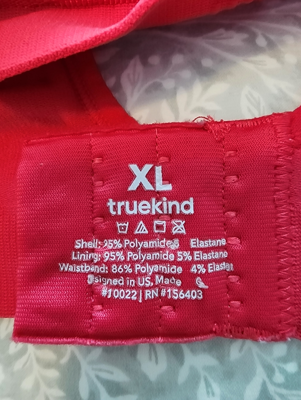 NWOT Truekind Daily Comfort Wireless Shaper Bra in Dark Pink, Size XL - Picture 4 of 6